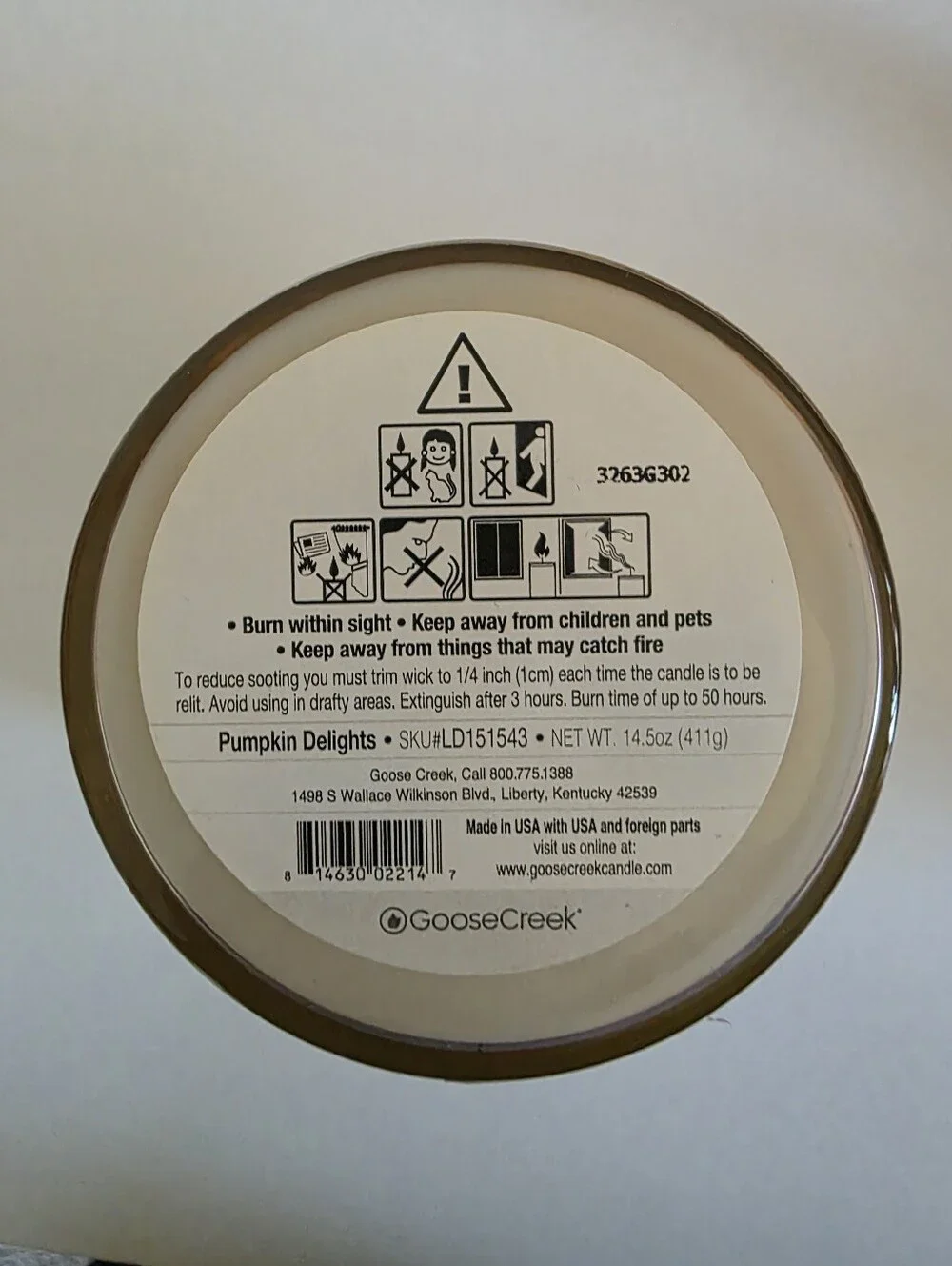 Goose Creek x Little Debbie Pumpkin Delight Candle